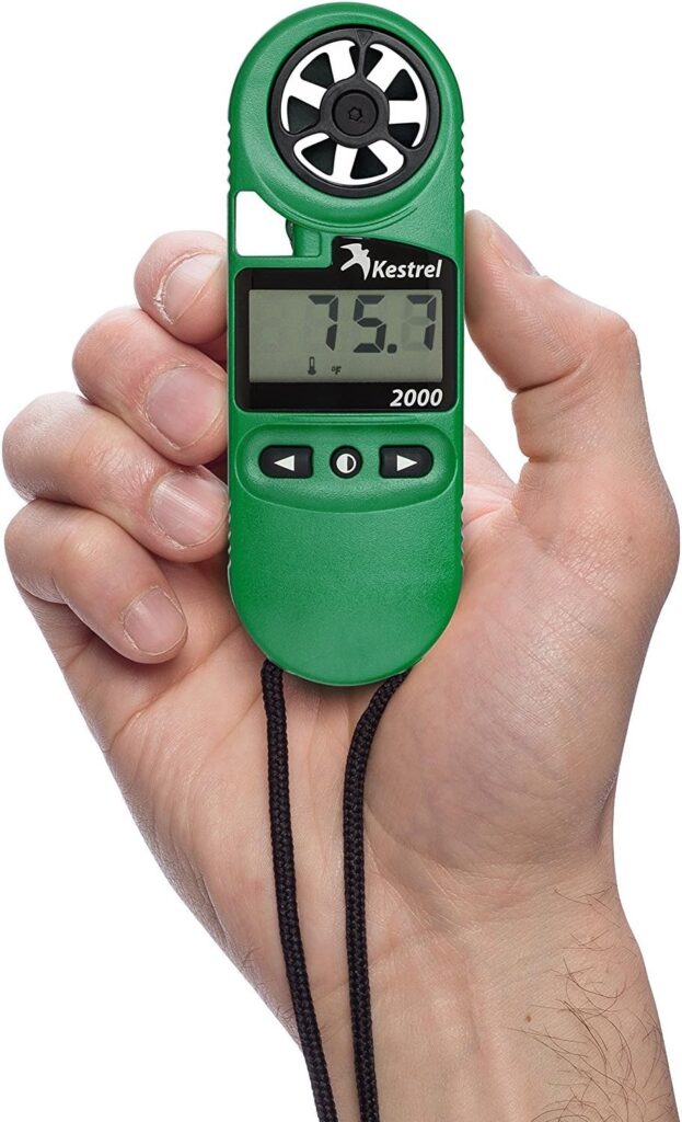 Kestrel 2000 Pocket Wind And Temperature Meter / Digital Thermo Anemometer
