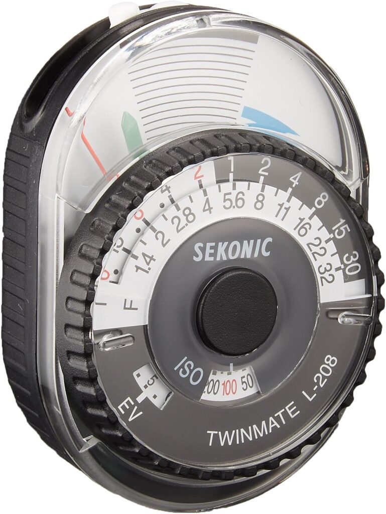 Sekonic 401-208 Twin Mate Light Meter (Black/White)