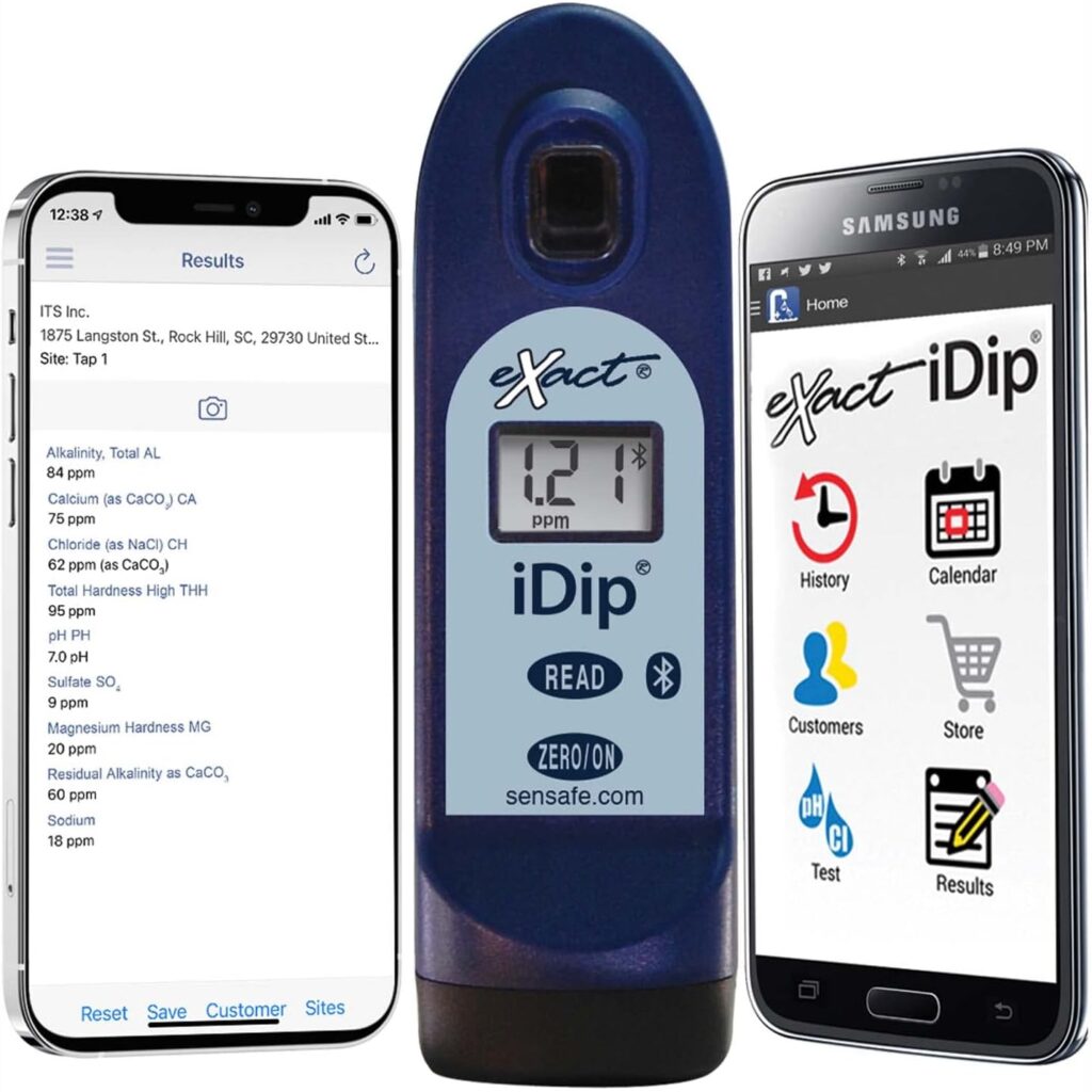 Exact Industrial Test Systems Exact 486101 iDip Photometer, Blue