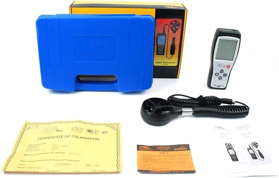 EYEARN Digital Wind Speed Meter Anemometer Gauge Diagnostic-Tool Air Wind Velocity Meter 45m/s Temperature Measuring Data Hold,Multifunctional Measurement, Easy to Read EYEARN Digital Wind Speed Meter Anemometer Gauge Diagnostic-Tool Air Wind Velocity Meter 45m/s Temperature Measuring Data Hold,Multifunctional Measurement, Easy to Read