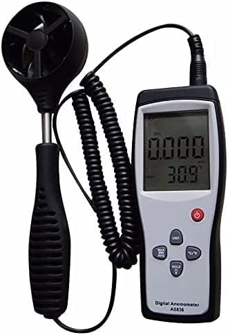 EYEARN Digital Wind Speed Meter Anemometer Gauge Diagnostic-Tool Air Wind Velocity Meter 45m/s Temperature Measuring Data Hold,Multifunctional Measurement, Easy to Read EYEARN Digital Wind Speed Meter Anemometer Gauge Diagnostic-Tool Air Wind Velocity Meter 45m/s Temperature Measuring Data Hold,Multifunctional Measurement, Easy to Read