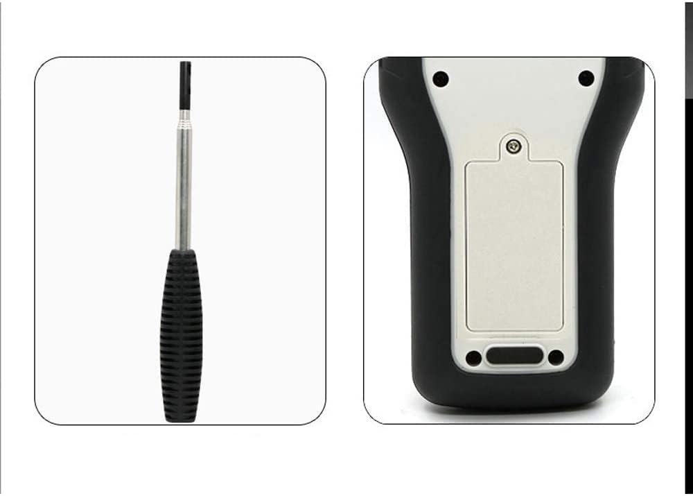 FRAHS Digital Anemometer, Portable Air Flow Meter with Backlight Weather Meter Measures Breezes for Measuring Wind Speed FRAHS Digital Anemometer, Portable Air Flow Meter with Backlight Weather Meter Measures Breezes for Measuring Wind Speed