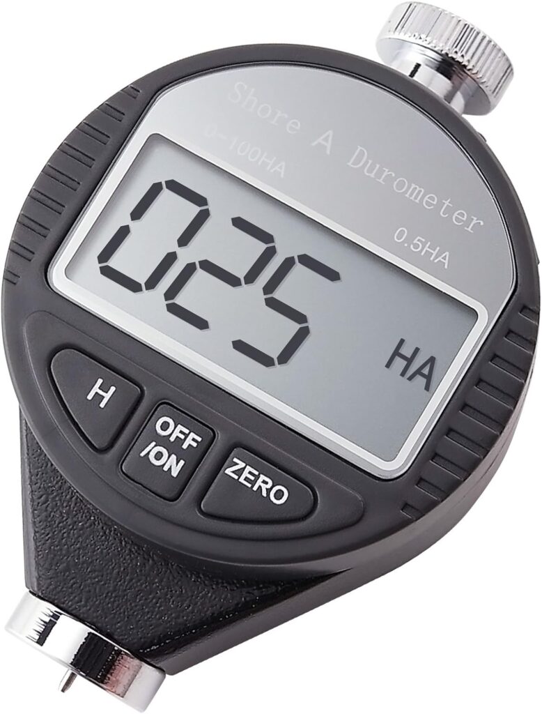 Gain Express Compact Pocket Size Digital Shore A Hardness Meter Tester 1-100ha Durometer LCD Display