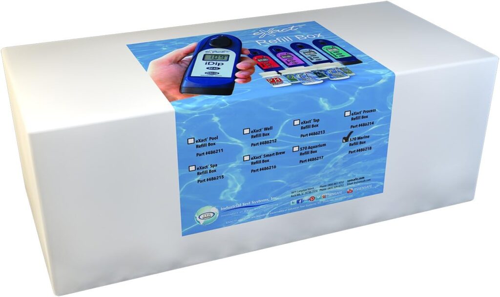 Industrial Test Systems 486218 Exact iDip 570 Marine Water Reagent Refill Box