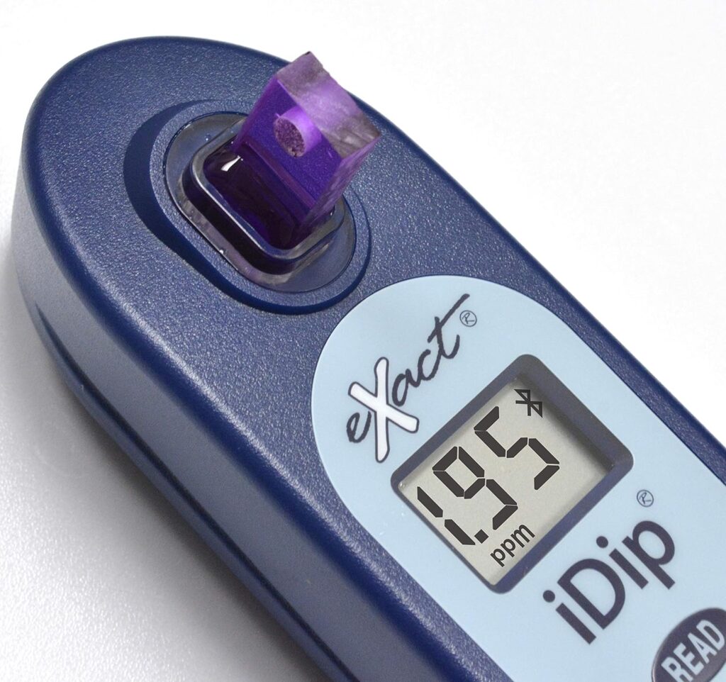 Industrial Test Systems Exact Acrylic Calibration Key for Exact iDip and EZ Photometers