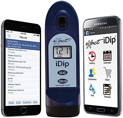 Industrial Test Systems eXact iDip Photometer 486101-KP-K Pool Starter Kit with Meter