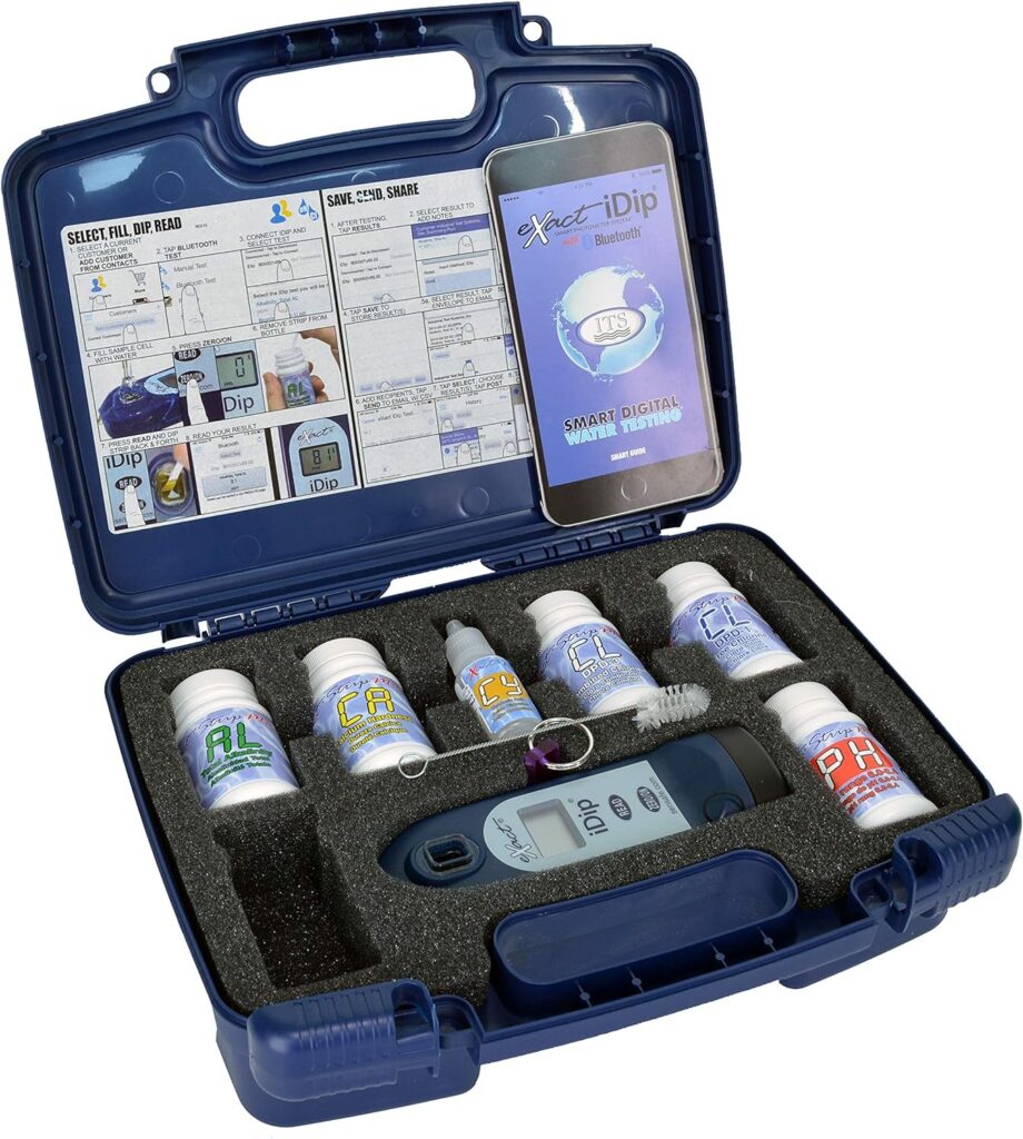 Industrial Test Systems eXact iDip Photometer 486101-KP-K Pool Starter Kit with Meter
