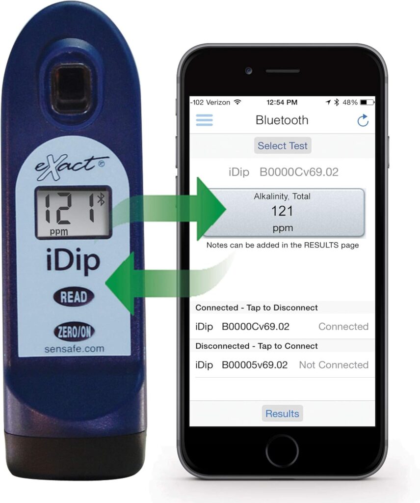 Industrial Test Systems eXact iDip Photometer 486101-PW-K Process Water Starter Kit with Meter