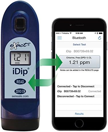 Industrial Test Systems Exact® iDip® Photometer 486101-SB-K Smart Brew Starter Kit with Meter, Blue