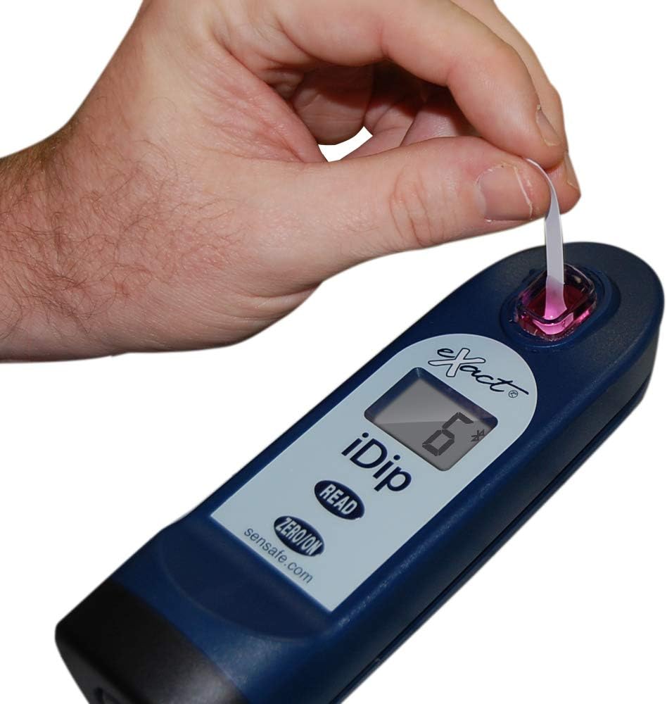 Industrial Test Systems Exact® iDip® Photometer 486101-SB-K Smart Brew Starter Kit with Meter, Blue