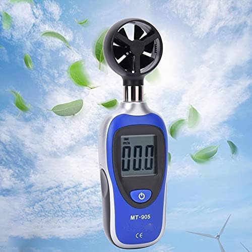N/A Portable Anemometer Mini Portable LCD Display Digital Handheld Anemometer Wind Speed Meter Tester