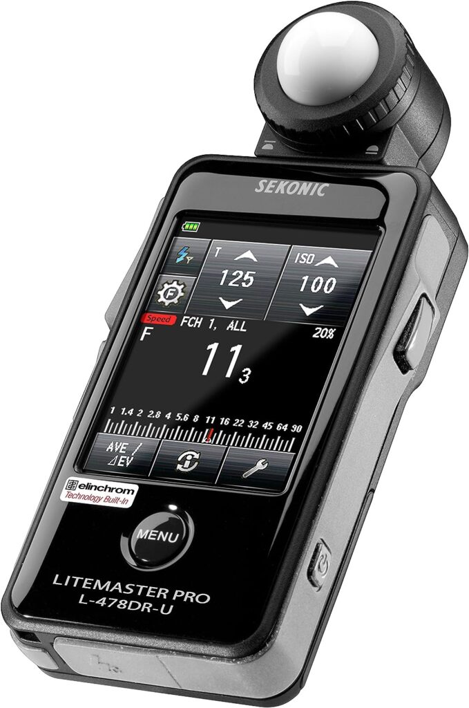Sekonic L-478DR-U-EL Lightmeter For Elinchrom With Exclusive 3-Year Warranty