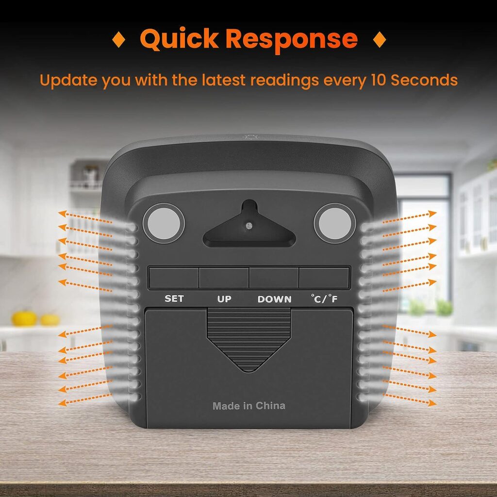 SMARTRO SC42 Professional Digital Hygrometer Indoor Thermometer Room Humidity Gauge  Pro Accuracy Calibration