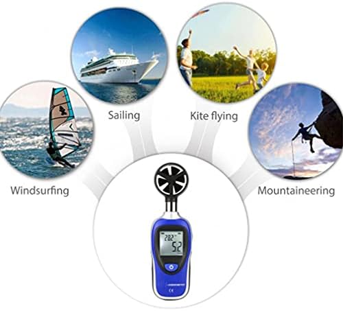 ZLXDP Portable Anemometer Mini Portable LCD Display Digital Handheld Anemometer Wind Speed Meter Tester ZLXDP Portable Anemometer Mini Portable LCD Display Digital Handheld Anemometer Wind Speed Meter Tester