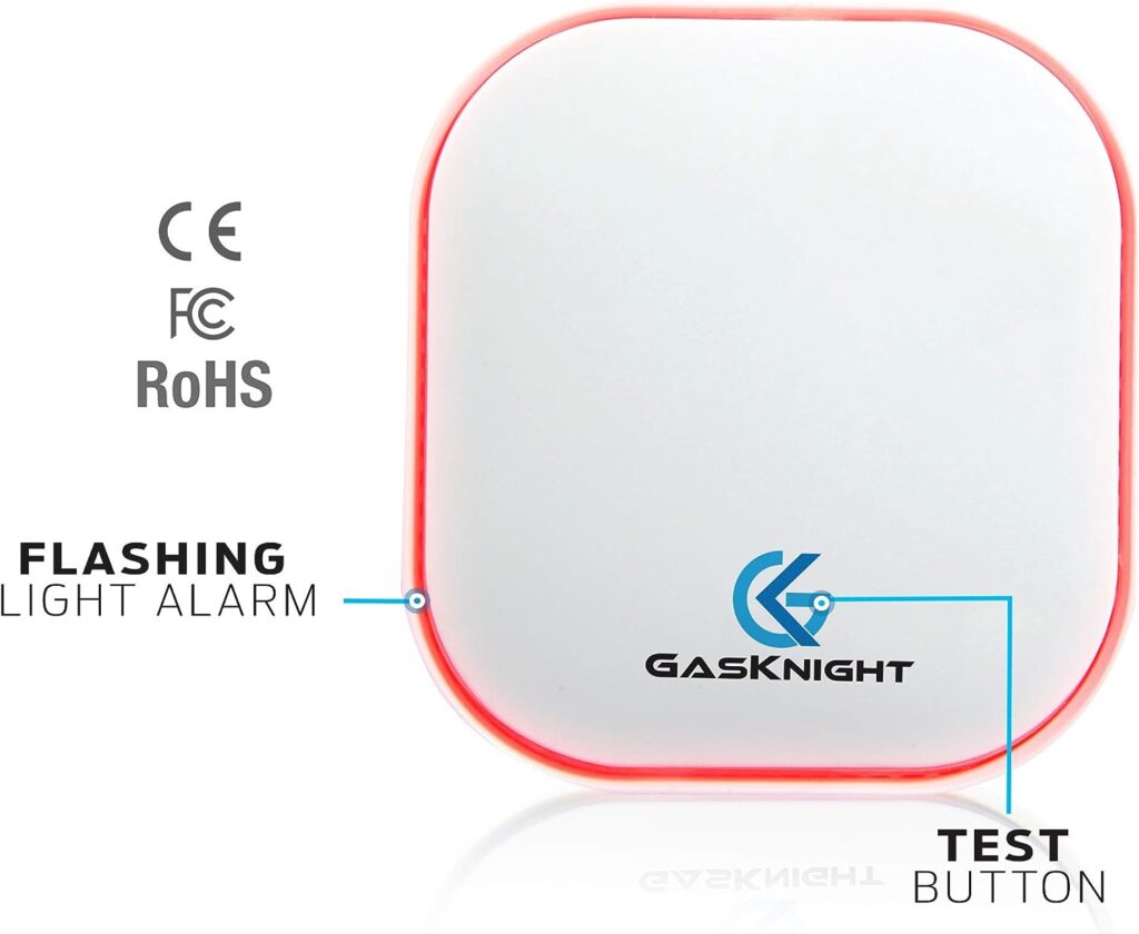 GasKnight Natural Gas Detector and Propane Detector. Natural Gas Alarm and Monitor for Home, Kitchen, Camper, Trailer or RV. Plug-in Gas Leak Sensor for LPG, LNG, Methane Butane Gases w FREE EBOOK! - Amazon.com GasKnight Natural Gas Detector and Propane Detector. Natural Gas Alarm and Monitor for Home, Kitchen, Camper, Trailer or RV. Plug-in Gas Leak Sensor for LPG, LNG, Methane Butane Gases w FREE EBOOK! - Amazon.com