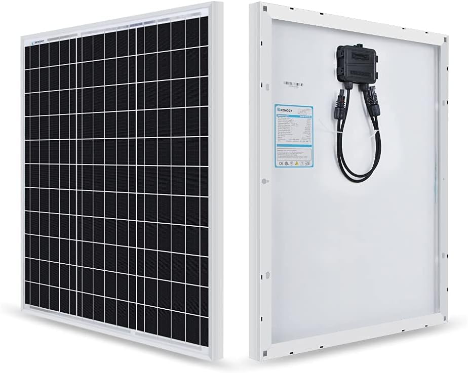 Renogy 50 Watt 12 Volt Monocrystalline Solar Panel (Compact Design)