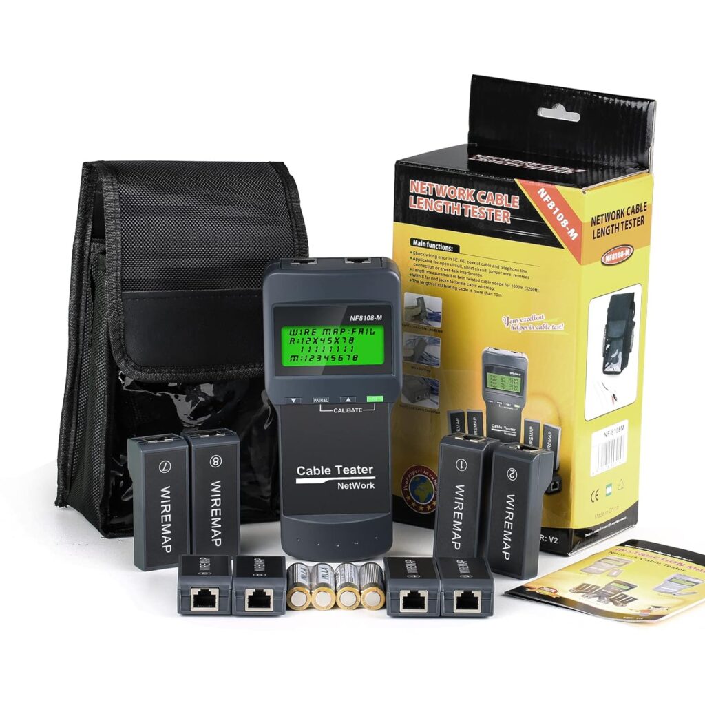 RJ45 Network Cable Tester Review Testing Measuring And Inspecting RJ45 Network Cable Tester Review Testing Measuring And Inspecting
