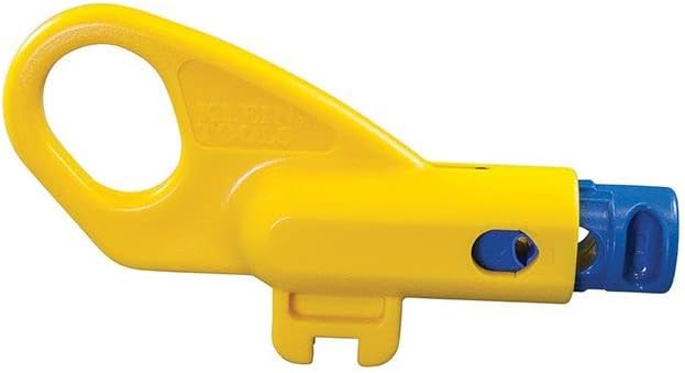 Klein Tools 80072 RJ45 Cable Tester Kit with LAN Scout Jr. 2, Coax Crimper / Stripper / Cutter Tool and Pass-Thru Modular Data Plug