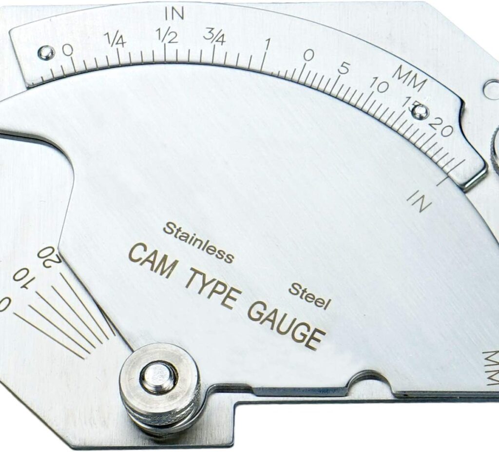 MG-8 Welding Gauge InchMetric Bridge Cam Test Ulnar Measurement Tools Inspection for Welded Surfaces Joints
