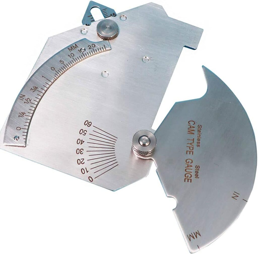 Tektall Stainless Bridge Cam Gage Test Ulnar Welding Inspection Gauge Top Quality accurate MG-8 Tektall Stainless Bridge Cam Gage Test Ulnar Welding Inspection Gauge Top Quality accurate MG-8