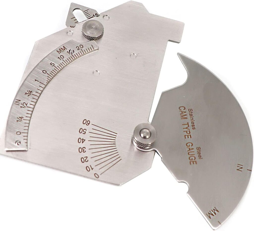 Tektall Stainless Bridge Cam Gage Test Ulnar Welding Inspection Gauge Top Quality accurate MG-8 Tektall Stainless Bridge Cam Gage Test Ulnar Welding Inspection Gauge Top Quality accurate MG-8